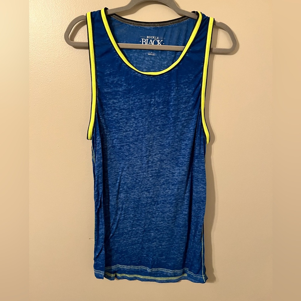 Buckle Black tank top